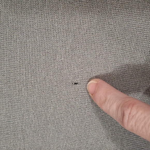 "TWELVE by TWELVE" Women's Sz. L, Gray sweater with ruffles pleats and flares. - Picture 9 of 13